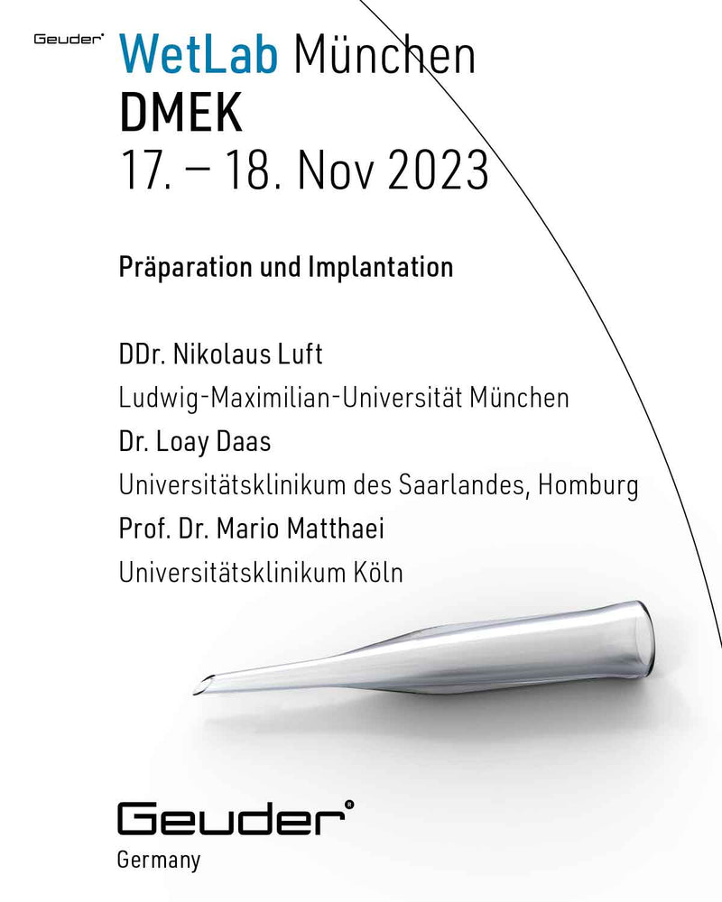 WetLab München DMEK November 2023