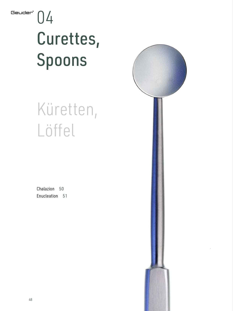 Curettes, Spoons