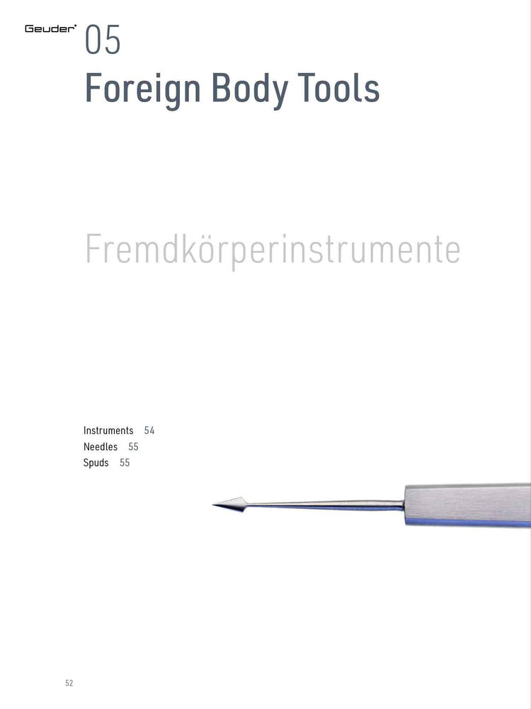 Fremdkörperinstrumente