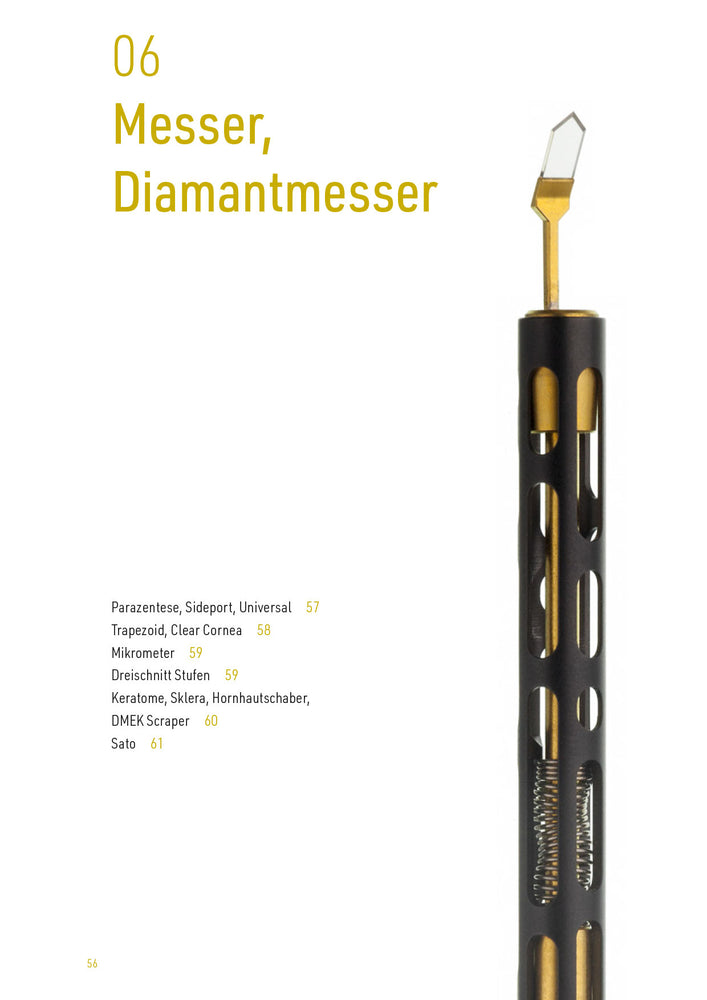 Knives, Diamond Knives