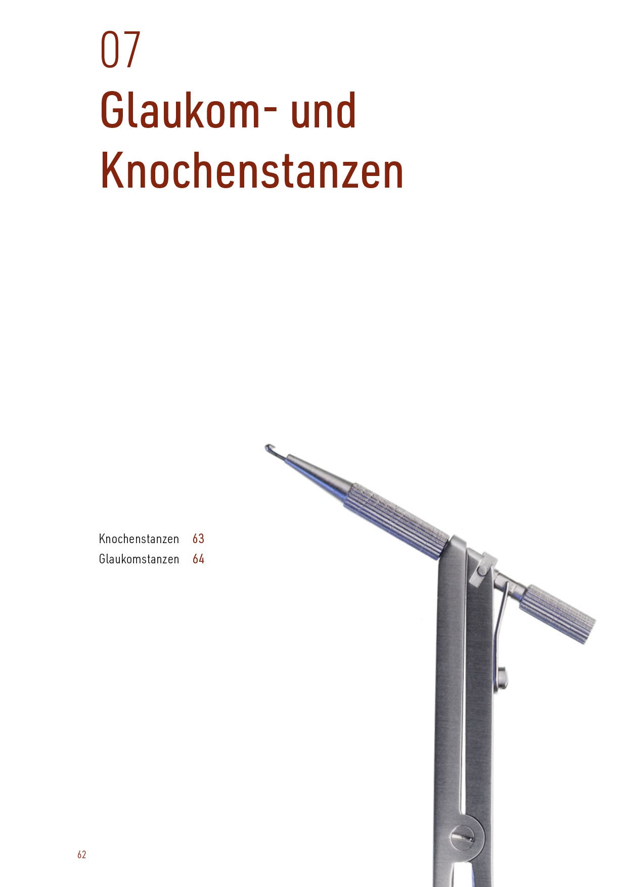 Glaucoma Punches, Rongeurs