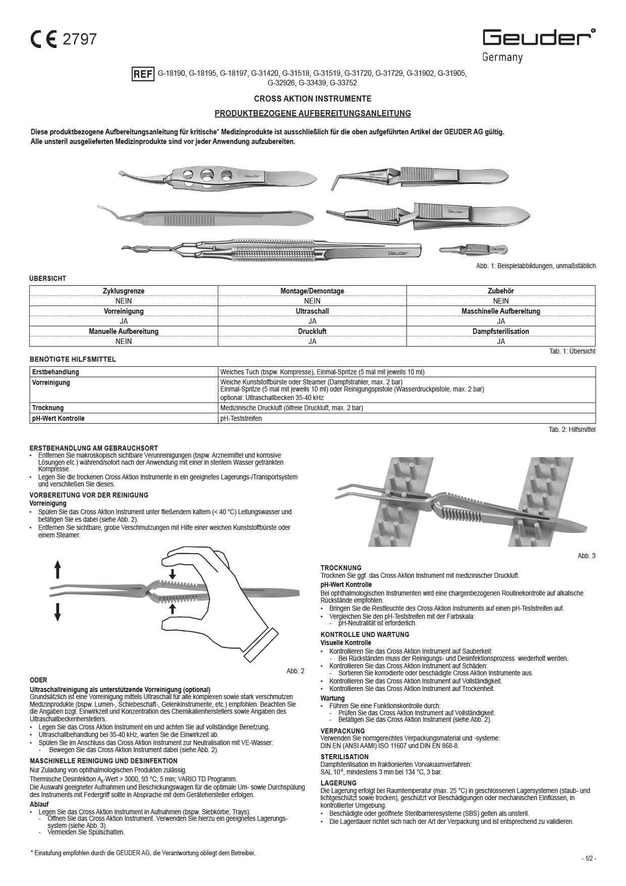 1102176C PA-Cross Aktion Instrumente