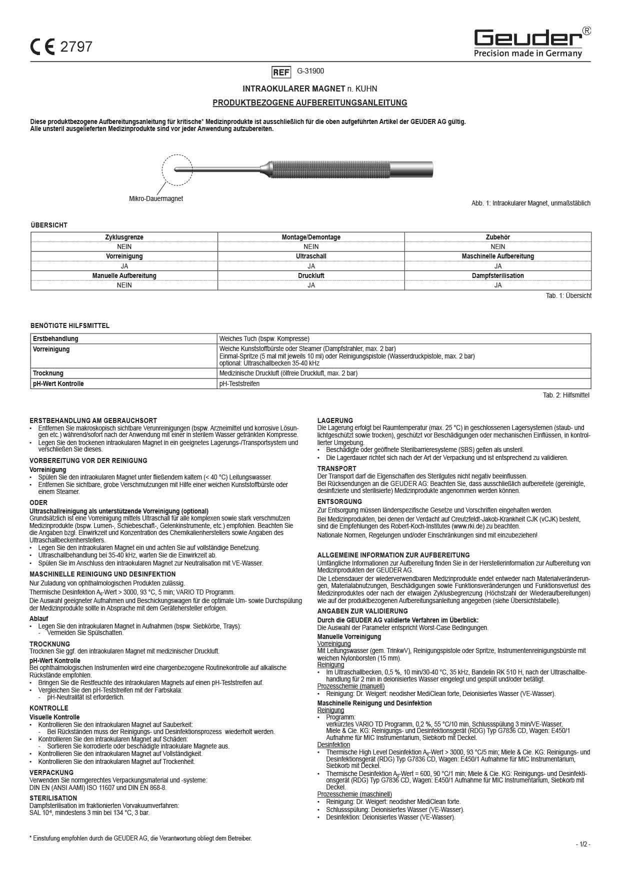 1102183B PA-Intraocularmagnet n. KUHN