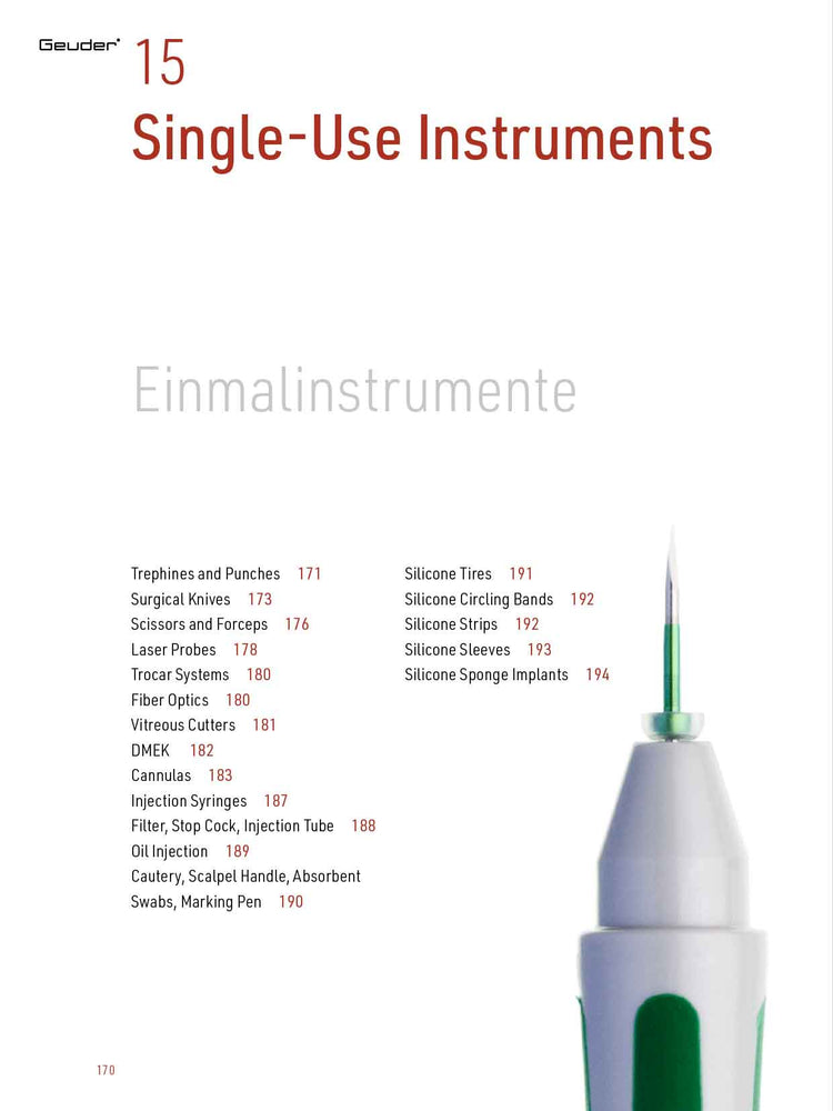 Single-Use Instruments